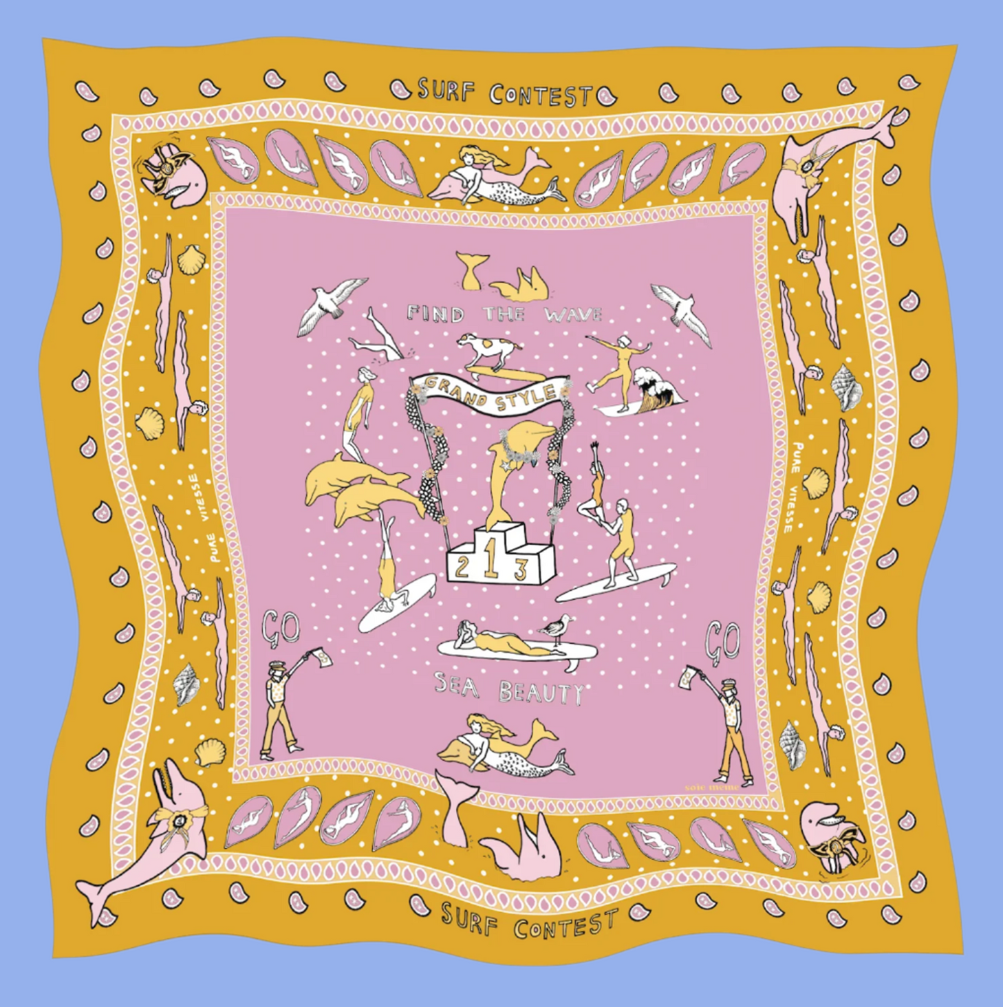 Soie-Meme silk scarf