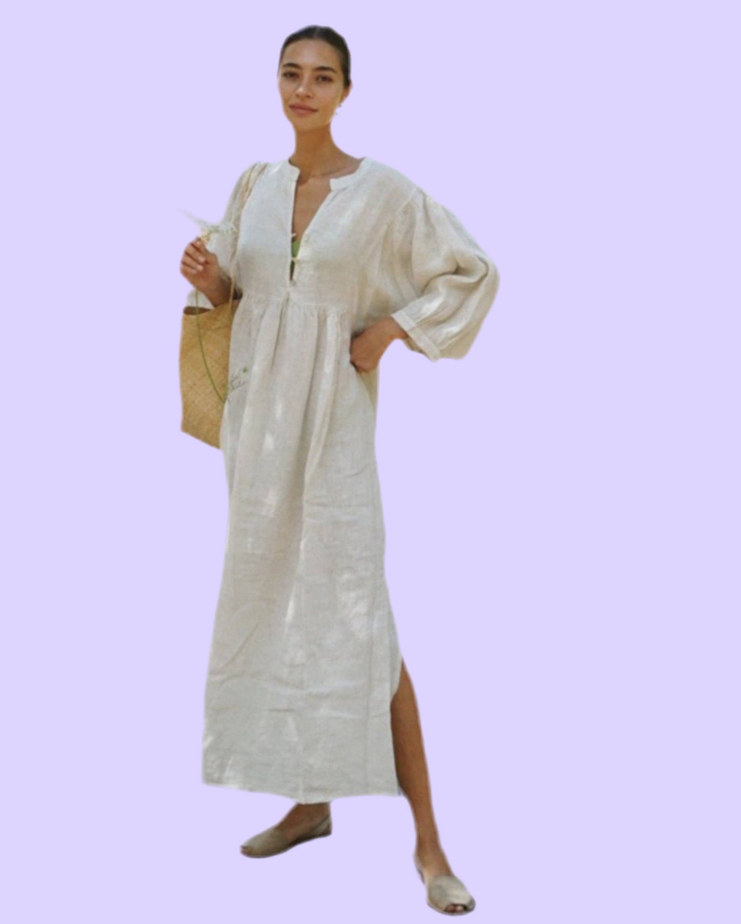 Linen Bonita Dress