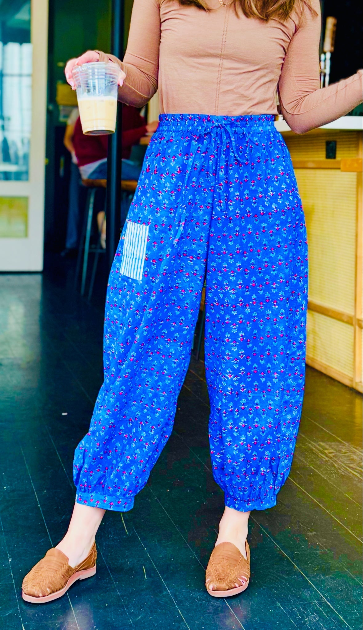 fourth of july banded pool pants