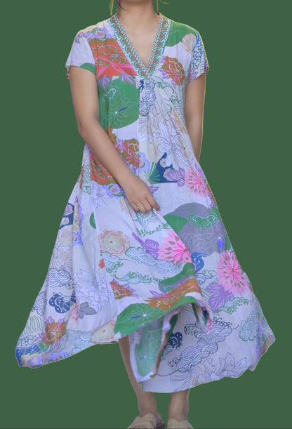 Amaryllis Silky Dress