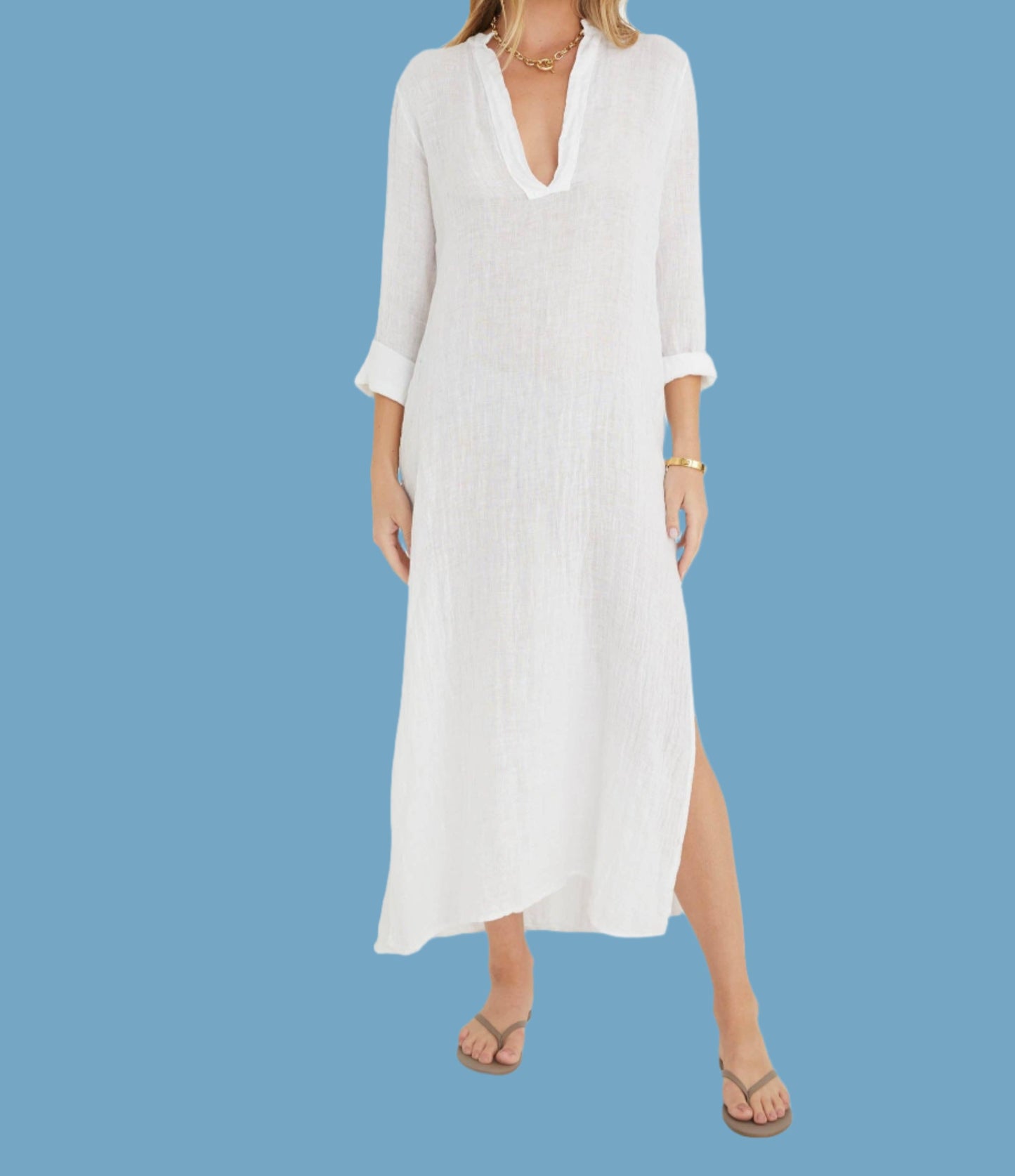 Maxine Linen Dress, Italy