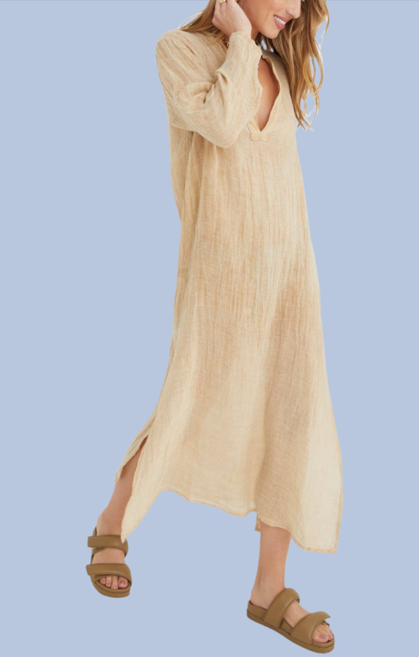 Maxine Linen Dress, Italy