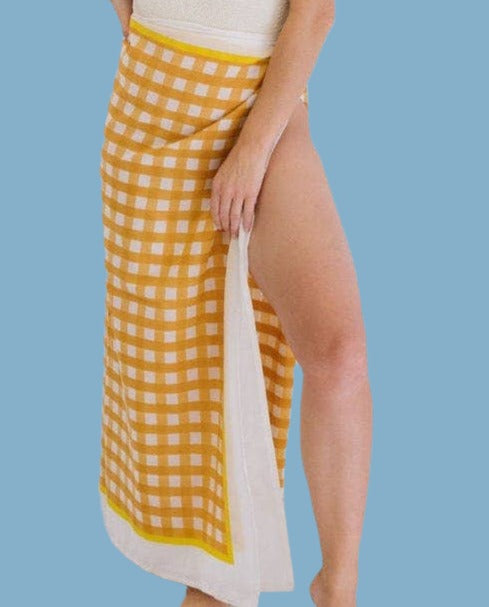 Gingham Sarong