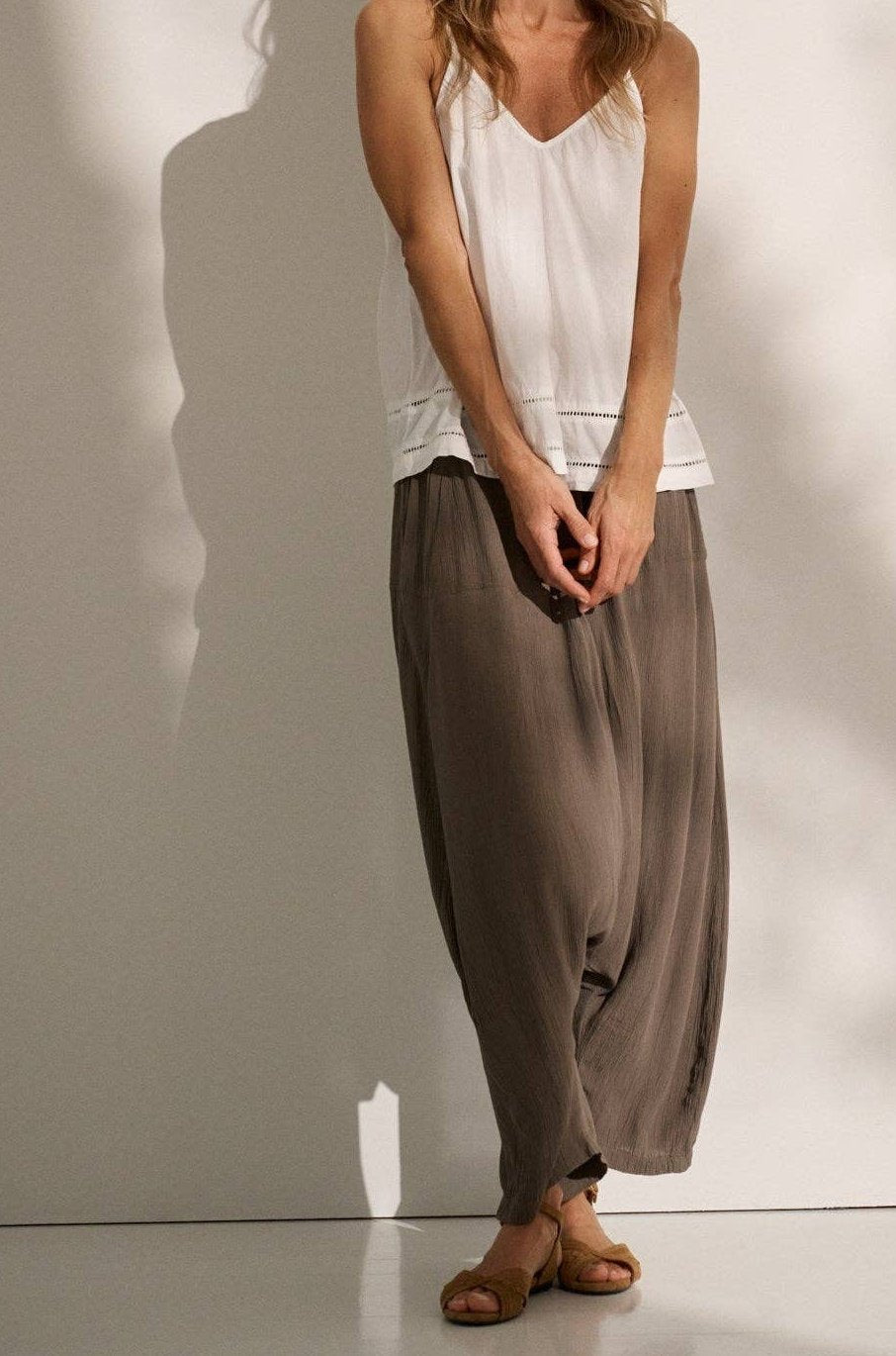 Asana Taupe Pants