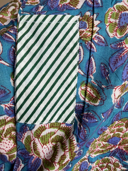 Petra wearing PETRA PANTS wearing a navy blue Vince long-sleeve T and cool POOL PANTS TUXEDO PARK NY