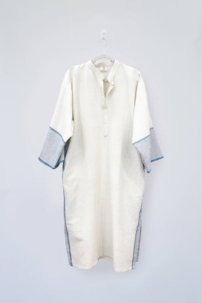 Tribeca Kaftan, IVORY BLUE