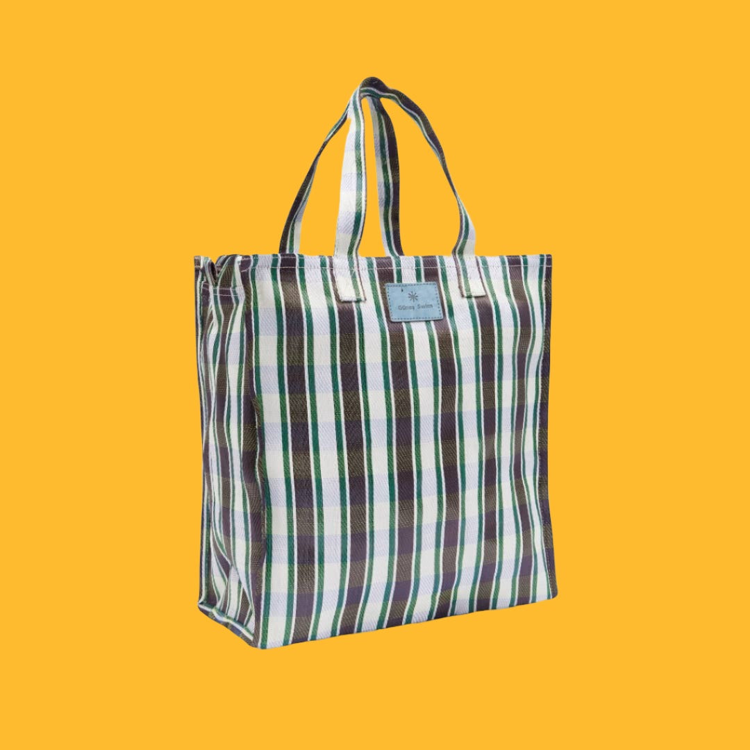 Gunes Swim Boxy Cooler Tote, LIQUORICE