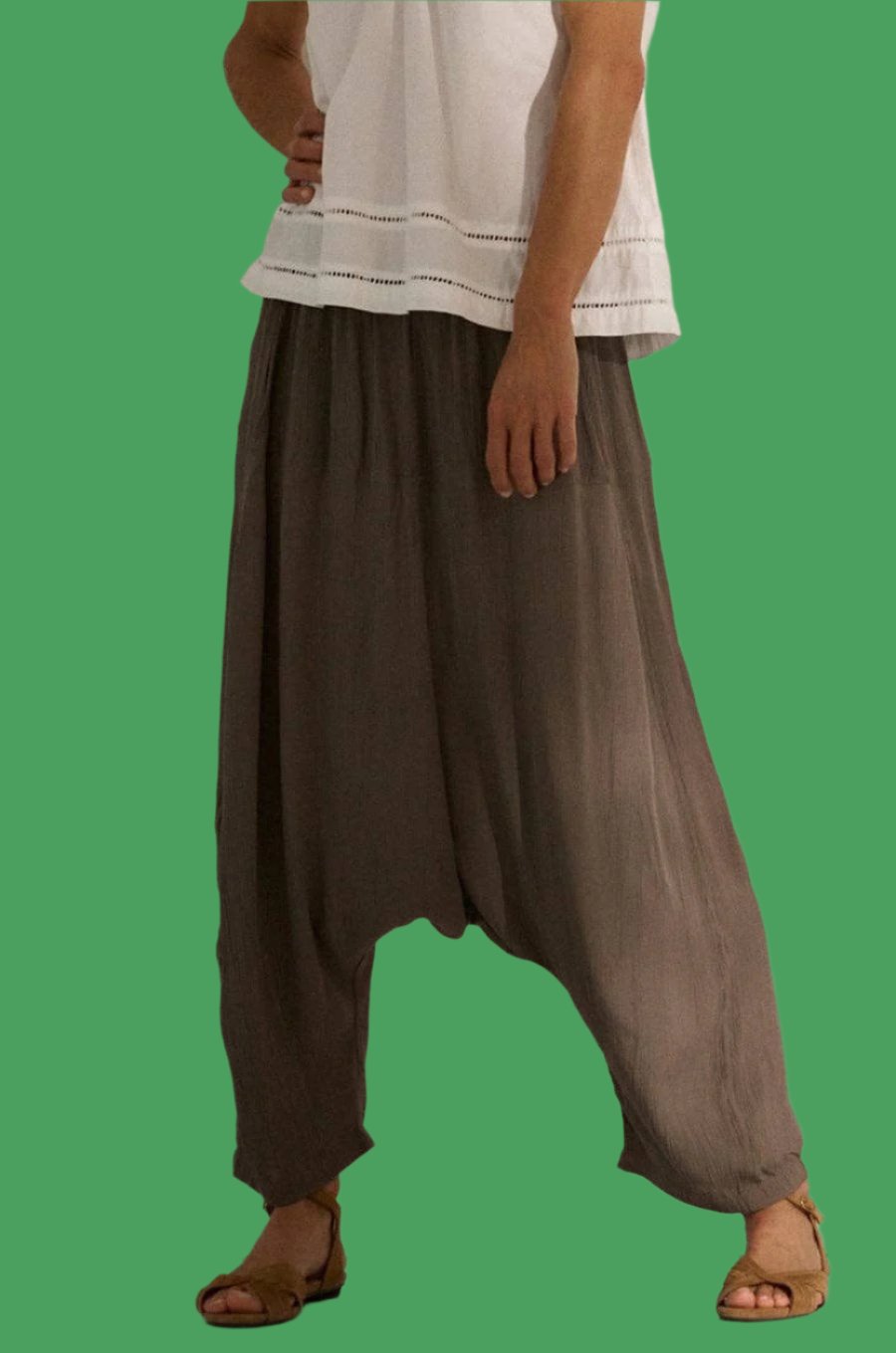 Asana Taupe Pants