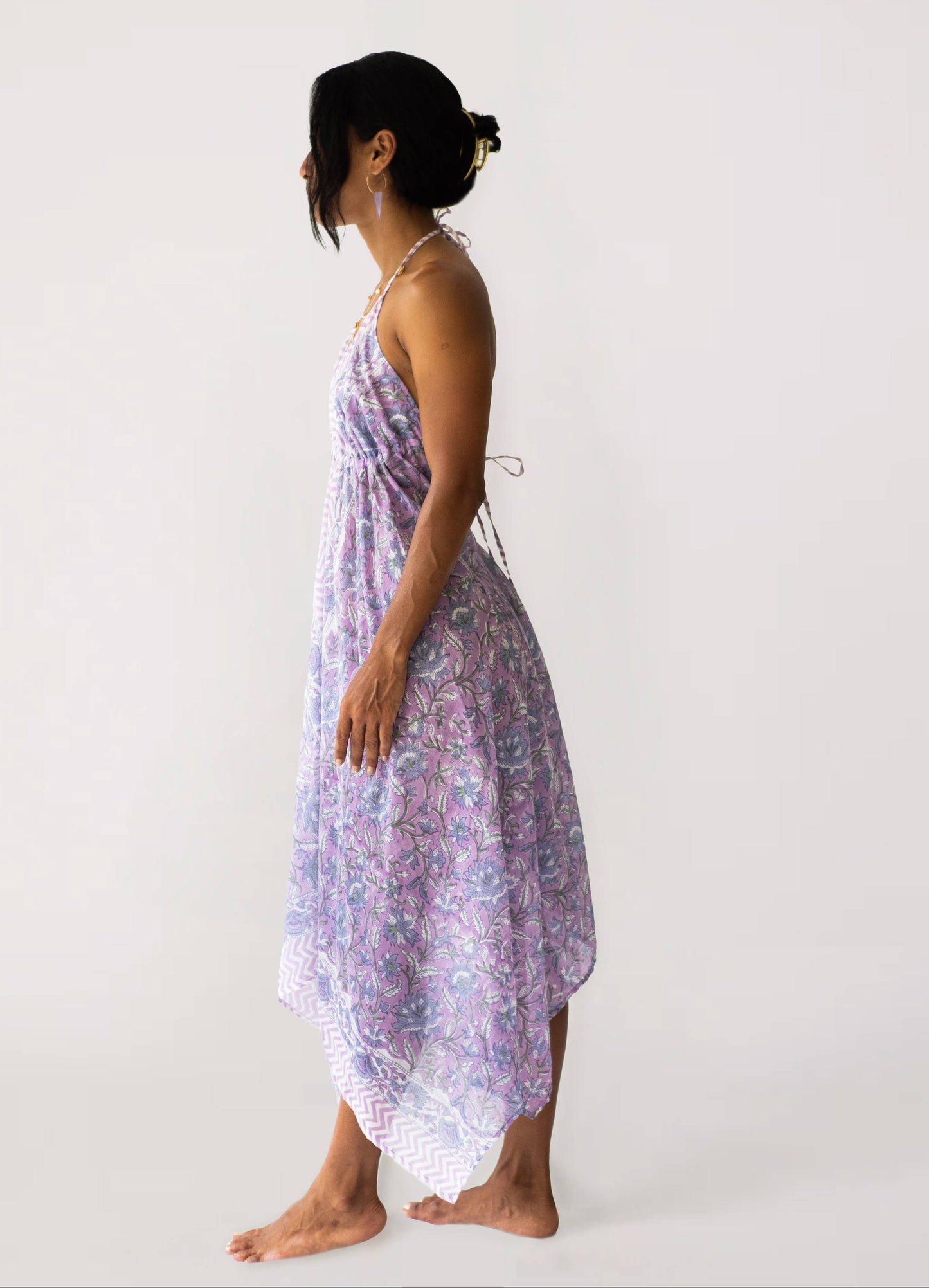 Island Dress - Lavender Drift