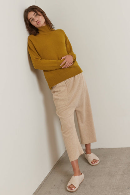 Cashmere Drop Crotch Pants